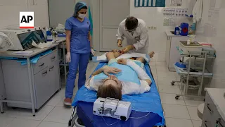Military hospital in Ukraine suffers the effects of war