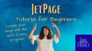 Blog Wordpress Alternative 2022 - JetPage tutorial for beginners! JetPage used to be Wizrd.