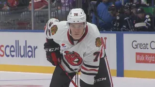 Key Blackhawks prospect Alex Vlasic getting valuable ice time with the Rockford IceHogs