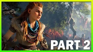 Horizon Zero Dawn Gameplay Walkthrough Part 2 [PS4 Pro]