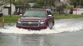 Storm surge causes flooding in St. Pete neighborhoods after weekend storm