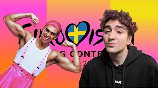 ITALIAN GUY REACTS TO MAHMOOD with " TUTA GOLD " | Eurovision2024, Italian national selection