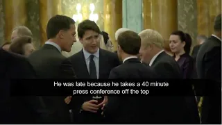 Trump calls Trudeau 'two-faced' at NATO summit as candid chat goes viral