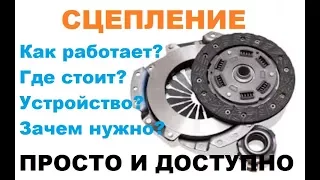 Сцепление. Принцип работы! Очень понятно!