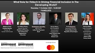 What Role for Fintech in Driving Financial Inclusion In The Developing World?