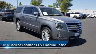 2018 Cadillac Escalade ESV Platinum Edition Sport Utility Roseville  Sacramento  Folsom  Auburn  Yub