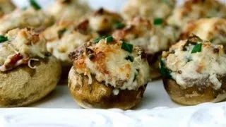 Appetizer Recipe: Stuffed Mushrooms by Everyday Gourmet with Blakely