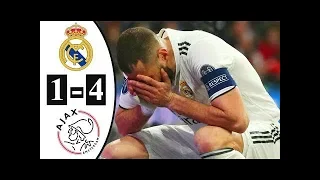 REAL MADRID vs AJAX 1 4 ALL GOALS    CHAMPIONS LEAGUE 2019