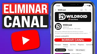 Cómo ELIMINAR un CANAL de YOUTUBE (2024) Borrar Canal de Youtube