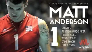 Matt Anderson AMAZING Top 10 Crazy Actions | VNL - 2018