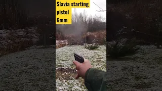 Slavia starting pistol 6mm shoot #slavia #pistol #6mm #test #czech #fyp #foryou #foryoupage