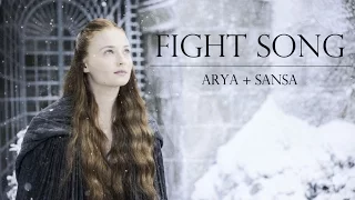 arya + sansa l fight song