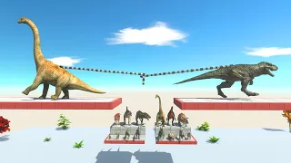 TUG of WAR Carnivore vs Herbivore - Animal Revolt Battle Simulator