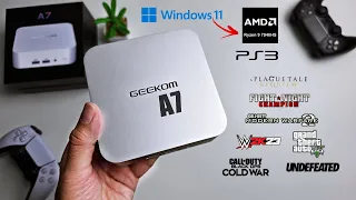 Powerful GEEKOM A7 Mini Gaming PC Review - RYZEN 9 (7940HS)