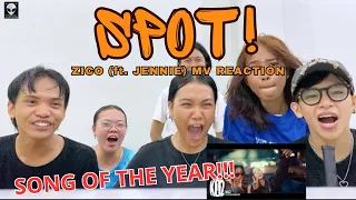 ZICO (지코) ‘SPOT! (feat. JENNIE)’ Official MV REACTION | EUPHORIA ID