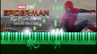 Spider-Man: Far From Home - Main Theme (Piano) + SHEETS/SYNTHESIA