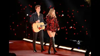 taylorswift & shawnmendes Live Concert (There's Nothing Holdin' Me Back)