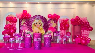 Decoração tema Barbie