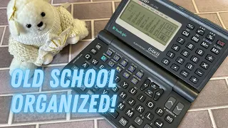 Sharp Electronic Organizer (YO-430) - Cool 90's Tech!