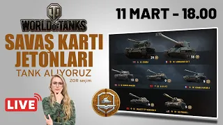World-of-Tanks -  Savaş Kartı Jetonları ile Erhan'a Tank alıyoruz