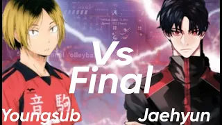 The Spike.Volleyball 3×3.Tournament Finals.Story mode | Yongsub VS Jaehyun