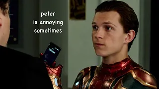peter parker annoying people for 3 minutes straight