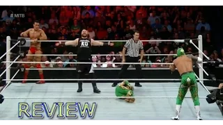 KEVIN OWENS & ALBERTO DEL RIO VS LUCHA DRAGONS WWE RAW 6/13/16 REVIEW RAW JUNE 13 2016