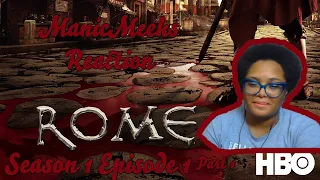 AAAHHH BACK TO HISTORICAL FICTION! | Rome S1E1 "The Stolen Eagle" Reaction Part 1!