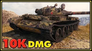 T-62A - 10 Kills - 10K Damage - World of Tanks 1.0 Gameplay