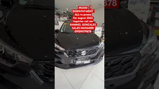 SUZUKI ERTIGA HYBRID GA MT PROMO FOR AUGUST 2023. #suzukiphilippines #suzuki2023bagsakpromo