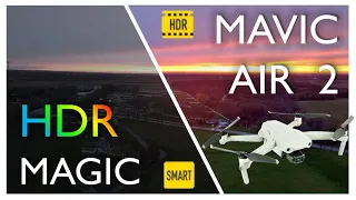 The Magic of the DJI Mavic Air 2's HDR Sensor - Half Chrome Drones