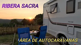 ÁREA DE AUTOCARAVANAS EN GALICIA, RIBERA SACRA