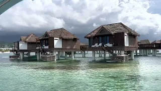 Sandals Royal Caribbean Overwater Bungalows Jamaica All inclusive KVS TRAVEL 610-334-1917