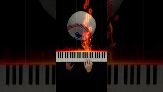 MLB (Baseball) Charge Stadium Organ Theme on Piano