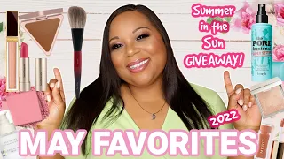 May Beauty Favorites 2022 | Plus GIVEAWAY CLOSED | June Summer in the Sun 🏖