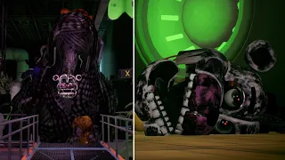 The Blob boss fight over Monty and gets destroyed - Five Nights at Freddy's: Security Breach