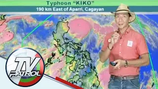 Typhoon Kiko lalo pang lumakas at patuloy na nagbabanta sa Extreme Northern Luzon | TV Patrol