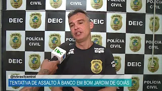 24-08 | Tentativa Assalto Banco em Bom Jardim de Goiás.