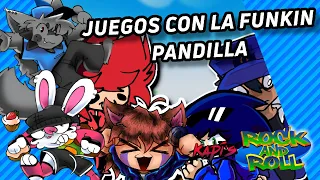 JUGANDO JUEGUITOS CON LA FUNKIN PANDILLA 😻🔥- FT. Candel, Im Night, Byelion