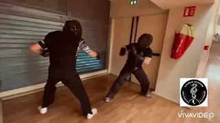 Lajolo System Knife fighting. Sparring