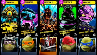 Shredder and Movie Turtles VS Big Bosses | Teenage Mutant Ninja Turtles Legends