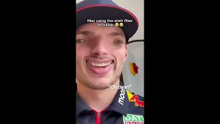 Max Verstappen Sid the Sloth Meme Filter & Daniel Ricciardo Honey Badger Moments