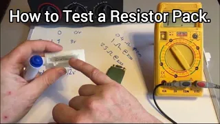 How to Test a Blower Motor Resistor Pack.