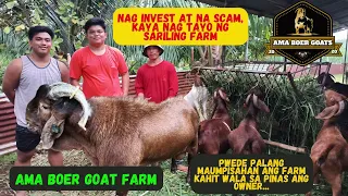 PAG BISITA SA KAMBINGAN NG AMA BOER GOAT FARM NI BOSS ALVIN ADIZ NG CALACA BATANGAS/GOAT FARMING