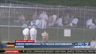 VIDEO: Inmates at Monroe Correctional Facility cause disturbance