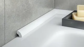 Замена бордюрной ленты для ванны