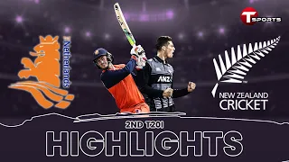 Highlights | Netherlands vs New Zealand | 2nd T20 | T Sports
