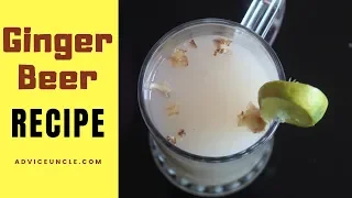 Homemade Ginger Beer Recipe - Indian Style!