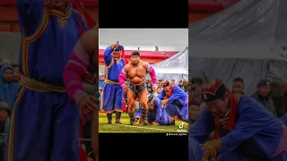 Mongolian Wrestling with Shohei Ono #Bökh