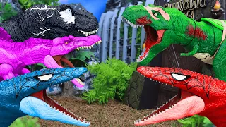 FPS Avatar in Jurassic Park Rescues Super Heroes and Fights Dinosaurs-Animal Revolt Battle Simulator